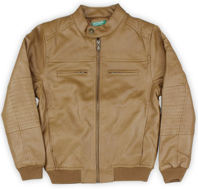 

United Colors of Benetton Full Sleeve Solid Baby Boys Jacket, 901