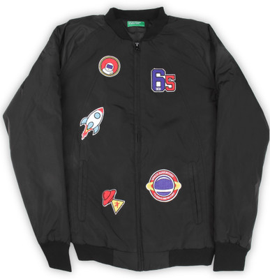 

United Colors of Benetton Full Sleeve Applique Baby Boys Jacket, 100