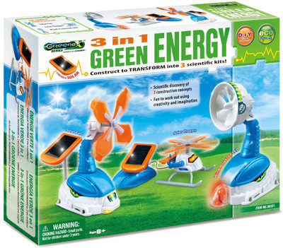 

Amazing Toys 3 in 1 Green Energy(Multicolor)