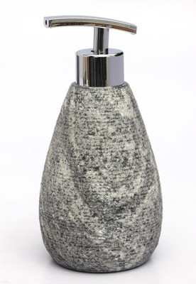

Organic Home Grey Chiselled Lotion Dispenser 175 ml Lotion, Soap Dispenser(Grey)
