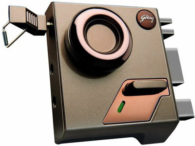 

Godrej EXS Altrix -1 CK - Milano Bronze finish Lock(Beige)