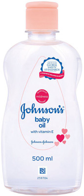 

Johnson's Baby Oil with Vitamin E(500 ml)
