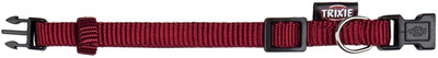 Trixie Premium Soft Collar (L-XL, Bordeaux) Plain Dog & Cat Collar Charm(Bordeaux, Other)