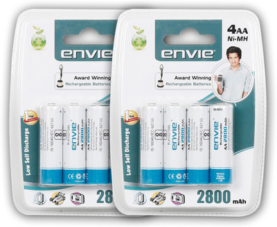 

Envie AA 2800 mAh Rechargeable Ni-MH Battery