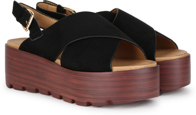 

Jealous 21 Women Black Wedges