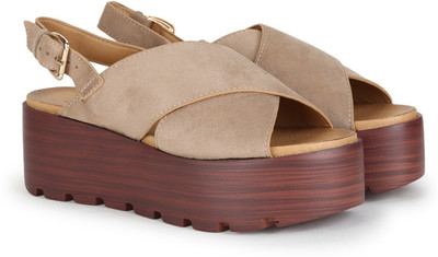 

Jealous 21 Women Beige Wedges