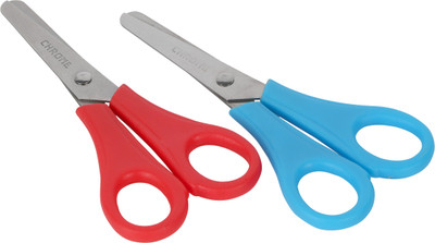 CHROME 9730 Scissors Scissors(Set of 2, Red, Blue)