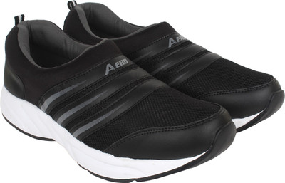 Aero AMG Performance Running Shoes For Men(Black, White, Black::grey