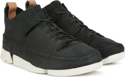 

Clarks Trigenic Flex Black Nubuck Sneakers For Men(Black, Brown