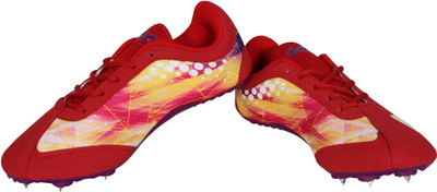 

Nivia Stride Spike Shoes Running Shoes For Men(Red
