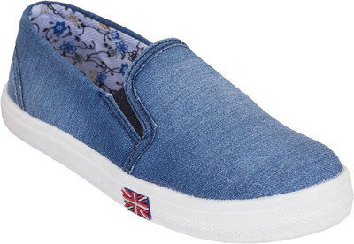 

Sir Denill Rocking Canvas Shoes For Women(Blue