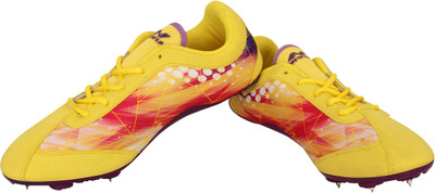 

Nivia Stride Spike Shoes Cricket Shoes For Men(Multicolor, Yellow