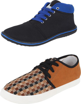 

SHOEFLY COMBO(S)-698+693 Sneakers For Men(Multicolor
