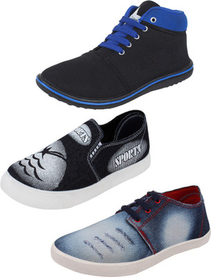 

CAMFOOT COMBO(C)-709+691+698 Casuals For Men(Multicolor
