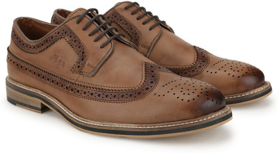 

Mr.CL Genuine Leather Corporate Casuals For Men(Brown