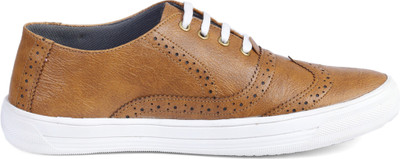 

LeatherKraft Sneakers For Men(Tan