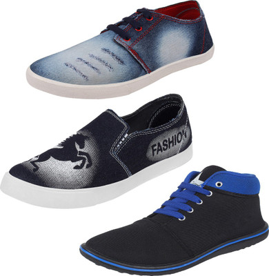 

CAMFOOT COMBO(C)-709+690+698 Casuals For Men(Multicolor