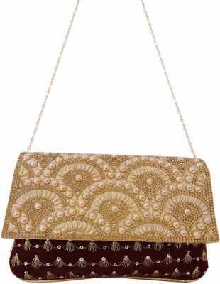 

ALIVE Girls Evening/Party Multicolor Canvas Sling Bag