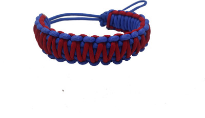 

Techlife Solutions Techlife Blue & Red Color Braided Paracord Camera Adjustable Wrist Strap/ Wristband Strap Strap(Blue, Red)