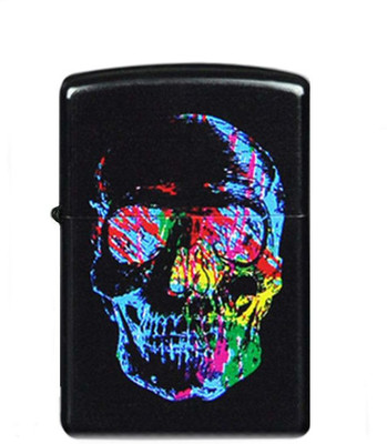 

Pia International SKULL ARC USB FIRST QUALITY RECHARGEABLE FIRST QUALITY Cigarette Lighter(Black)