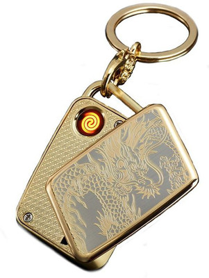 

Pia International PORTABLE KEYRING MINI Cigarette Lighter(Gold)