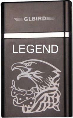 

Pia International FIRST QUALITY LEGEND RECHARGEABLE 8PC HOLDER Cigarette Lighter(BrownIISilver)