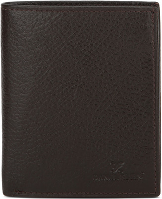 

Daniel Klein Men Brown Genuine Leather Wallet(6 Card Slots)