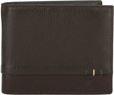 

Daniel Klein Men Brown Genuine Leather Wallet(11 Card Slots)