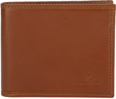 

Daniel Klein Men Brown Genuine Leather Wallet(8 Card Slots)