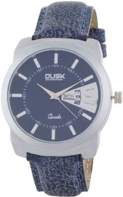 DUSK 02 Blue DD Date and Day Display Watch  - For Men   Watches  (DUSK)