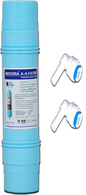 

Wellon Biocera Antioxidant Alkaline Filter for all Water Purifier Media Filter Cartridge(0.5, Pack of 3)