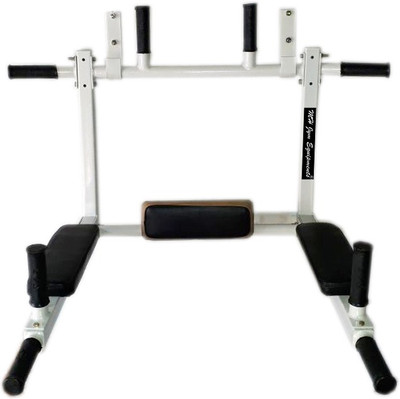

Mh Jim Equipments Pull Up Bar, Dips Bar, Push Up Bar Wall Removable Model Pull-up Bar(White), I wary