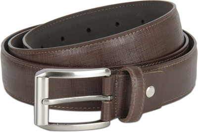 

Woods Men Formal Brown Genuine Leather Belt