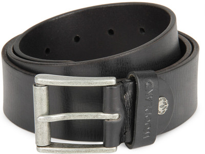

Woodland Men Casual Black Genuine Leather Belt