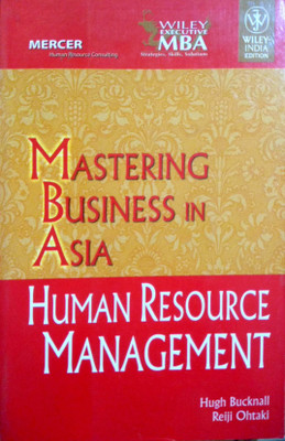 Mastering Business in Asia:Human Resource Management(English, Paperback, Reiji Bucknall)