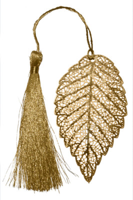 

PAASH BMLS Leaf shape Bookmark(Leaf, Golden)