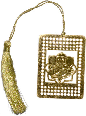 

PAASH BMGS Ganesha shape Bookmark(Ganesha, Golden)