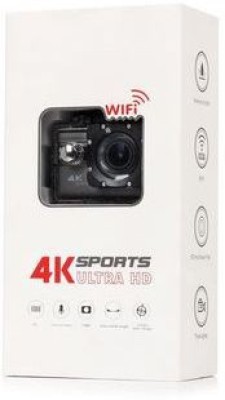 View Mobilegear F68 Ultra HD F68 4K Ultra HD 170 Degree Camcorder Camera Camcorder(Black)  Price Online