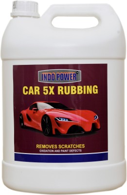 INDOPOWER Paste Car Polish for Chrome Accent, Metal Parts(5000 ml)