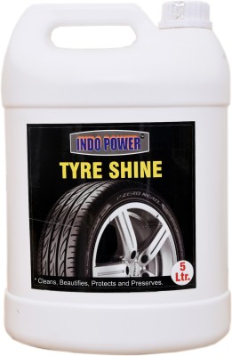 INDOPOWER TYRE SHINER 2016/2017/2018 Vehicle Interior Cleaner(5000 ml)