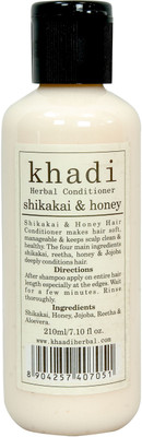 

Vagad's Khadi Shikakai & Honey Conditioner 210ml(210 ml)
