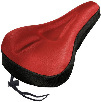 

ShivExim Gel Seat Bicycle Bicycle Seat Cover Free Size(Red)