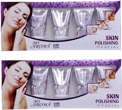 

My Aroma Skin Polishing Tube Facial Kit 480 g(Set of 2)