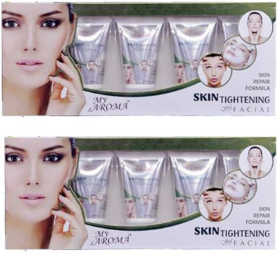 

My Aroma Skin Tightening Tube Facial Kit 480 g(Set of 2)