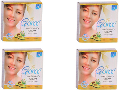 

Goree cream Whitening Skin Care Fairness Cream Pack Of 4(30 g)