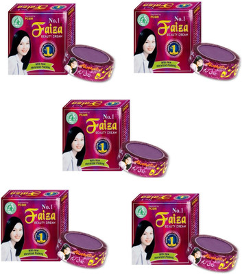 

Faiza Pack Of 5 BEAUTY CREAM WHITENING CREAM 100% ORIGINAL 30g(30 g)