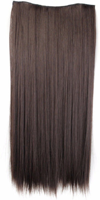 

Amkasy Natural Brown Clip in Straight Hair Extension