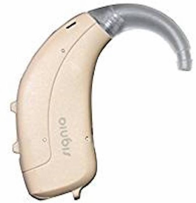 

Siemens /SIGNIA LOTUS FUN P With 3 Made In Germany Batteries Behind The Ear Hearing Aid(Beige)