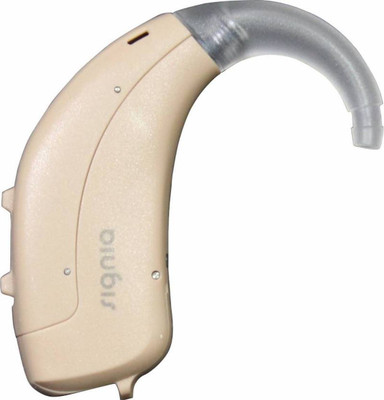

Siemens /SIGNIA FAST P With 3 Made In Germany Batteries Behind The Ear Hearing Aid(Beige)