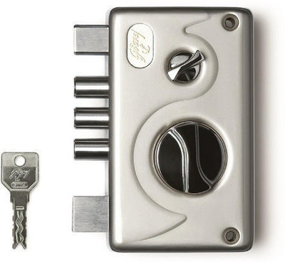 

Godrej Pentabolt 1 CK LB Outside Opening Satin Nickel Lock(Satin Nickel)